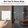 ZigBee Wireless 12 Scene Push Button Controller — Smart Switch, Manhot