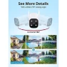 Outdoor Security Camera with 2K Color Night Vision — Security Camera, DEKCO