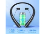 Bluetooth Neckband Headphones with Retractable Earbuds — Wireless Earbuds, Generic Logic, Inc.