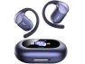 Blue Open-Ear Earbuds with LCD Digital Screen — Wireless Earbuds, Generic Logic, Inc.