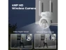 Outdoor Solar Security Camera, 2-Pack — Security Camera, Hiseeu