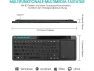 Wireless Keyboard with Touchpad — Bluetooth Keyboard, Rii