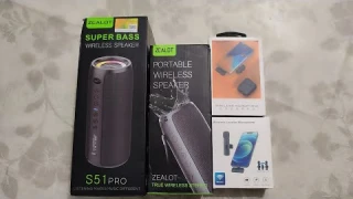 Блютус колонки ZEALOT S51 и S51 PRO или Что купить на подарок.