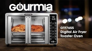 Gourmia GTF7655 French Door Digital Air Fryer Oven