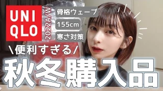 【UNIQLO】寒くなると買い足す神アイテムたちです