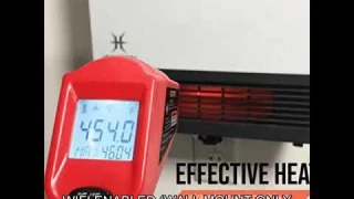 Heat Storm HS-1000-WX-WIFI WiFi Infrared Wall Heater