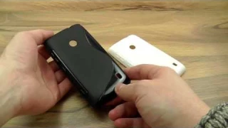 Обзор: Ультратонкий силиконовый чехол-накладка для Nokia Lumia 520 | Электробум.com.ua