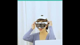Массажер шлем для головы и глаз  с воздушной компрессией  Scalp Brain Relax