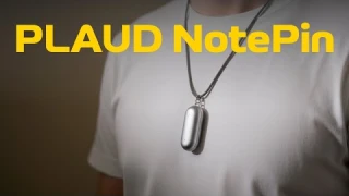 Plaud NotePin распаковка AI гаджета который РЕАЛЬНО работает