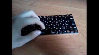 обзор мини-bluetooth клавиатуры oklick 840S