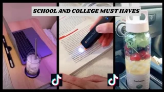 SCHOOL & COLLEGE ESSENTIALS FROM AMAZON (+LINKS) | Amazon must haves for school,dorm and home office