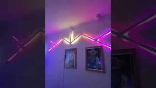 JSK-P22 (Nanoleaf) WIFI LED Smart Wall Lamp RGBIC Light Bar DIYAtmosphere Night Light APP Music