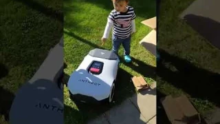 Plug and Play Smart Robot Lawn Mower | ANTHBOT Genie