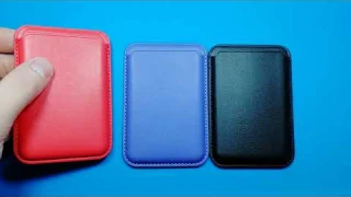 Магнитный кошелёк Apple Magsafe Leather Wallet