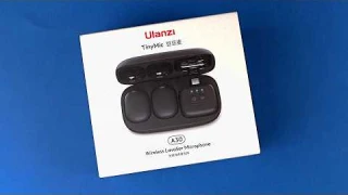 Недорогой радиомикрофон для работы с телефоном и не только - Ulanzi A30 unboxing