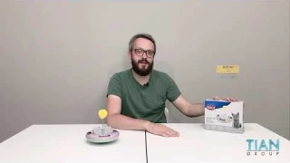 Игрушка для кошек TRIXIE (Трикси) "Junior Snack & Play", 18см, пластик, с шариком (46000) LIVE Обзор