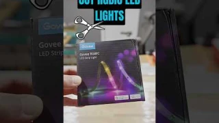 Govee RGBIC Lights - Can You Cut Them? #goveelights #rgblights #govee