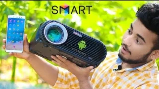 ANDROID SMART LED PROJECTOR REVIEW ▶ You Can Buy in Online Store