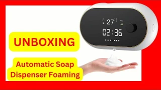 🔥 Automatic Foaming Soap Dispenser Unboxing and Review! ✅  #productreview #unboxing