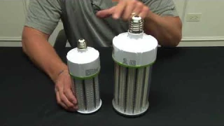 100 Watt LED Corn Cob Light Bulb, 6500K, IP64