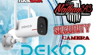 DEKCO WiFi Security Camera
