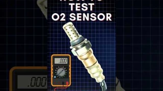 How to Test Heated Oxygen Sensor. #automobile #carrepairtips #carmaintenancetips #carinspection