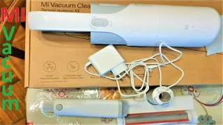 Беспроводной вертикальный Пылесос Xiaomi MJWXCQ03DY,  Xiaomi Mi Handheld Vacuum Cleaner Light, обзор