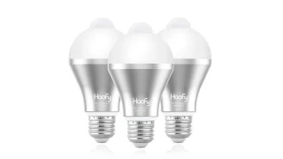 Smart Pir LED Bulbs, Auto OnOff Security Lights