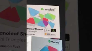 Nanoleaf Mini Triangles Unboxing Teaser