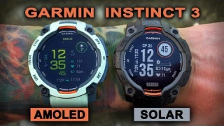Garmin Instinct 3 Amoled | Solar - подробный обзор