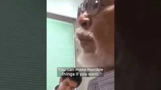 Miyazaki on AI “Art”