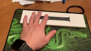 Обзор оригинального  кожанного ремешка для apple watch.