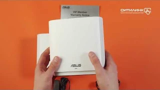 Обзор бесшовного Mesh роутера ASUS ZenWiFi AC CT8 (W-2-PK) | Ситилинк