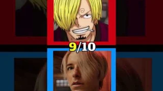 COMPARING THE ONE PIECE LIVE ACTION #shorts #onepiece #Shanks