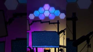 Govee Glide Hexa Panels Setup #desksetup