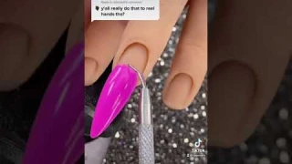 Normal removal for practice hand #shorts #nails #nailart