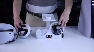 Подставка для очков и зарядная станция для контроллеров PS VR 2