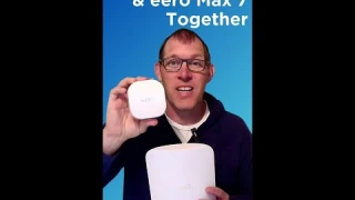 Amazon eero Max 7 and eero 6+ Work Together