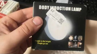 Обзор светодиодного ночника с датчиком движения, перезаряжаемый по USB