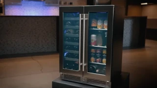 Zephyr Presrv® French Door Wine & Beverage Cooler | PRWB24C32CG