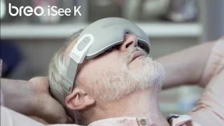 New visual eye massager, relieve fatigue while not delaying reading--Breo iSee K,Eye Massager