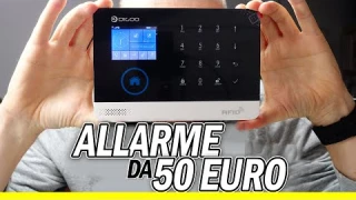 IL MIGLIORE ALLARME ANTIFURTO da INSTALLARE DA SOLO - RECENSIONE GauTone PG103 / DIGOO DG-HOSA