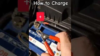 How to charge 12v Car Battery