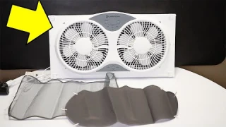 Comfort Zone Dual Window Fan (Link Below 👇)