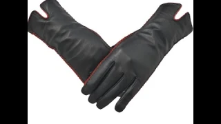 Новинка, высокое качество, бесплатная доставка, зимние женские модные перчатки из овечьей кожи,