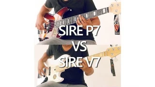 #1minutereview SIRE P7 vs SIRE V7 Comparison | 1 minute review