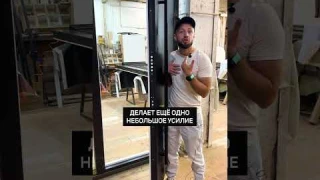 Как работает электромоторный доводчик? #входныедвери #замок #доводчик #электромеханическийзамок