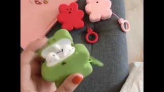 Силиконовый чехол с мультяшными 3d конфетными медведями для apple airpods, защитный чехол,
