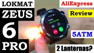REVIEW COMPLETO LOKMAT ZEUS 6 PRO! À PROVA D'ÁGUA 5ATM? 2 LANTERNAS COM FUNÇÕES DIFERENTES E BÚSSOLA