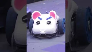 Scary robot built out of a computer mouse?!